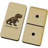 Azeeda 'Roarsome T Rex Dinosaur' Domino Set & Box (DM00052237)