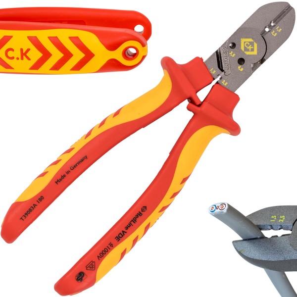 C.K RedLine 2025 Edition VDE CombiCutter 3 MAX, 180 mm