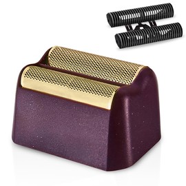 Professional 5-Star Series Finale Shaver Replacement Foil & Shaving Bar Assembly Compatible with Wahl Shaver Models 7031-100,7043-100 Ultra Close Shaving Replacement Cartridges, Gold