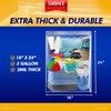 [PACK OF 25] Extra X-Large Big 5 Gallon Storage Bags