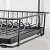 Ikea TSSP Dish Drainer, Black(Length: 29.8 cm Width: 38.5 cm
