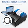 BISOFICE 58mm Thermal Receipt Printer Desktop USB&BT Wireless Connection Printer