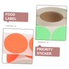 jojofuny 3Rolls Use First Stickers Eye Catching Restaurant Food Service