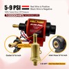 ENGINEMAN Universal 12 Volt Electric Fuel Pump 5-9 PSI, 35GPH,