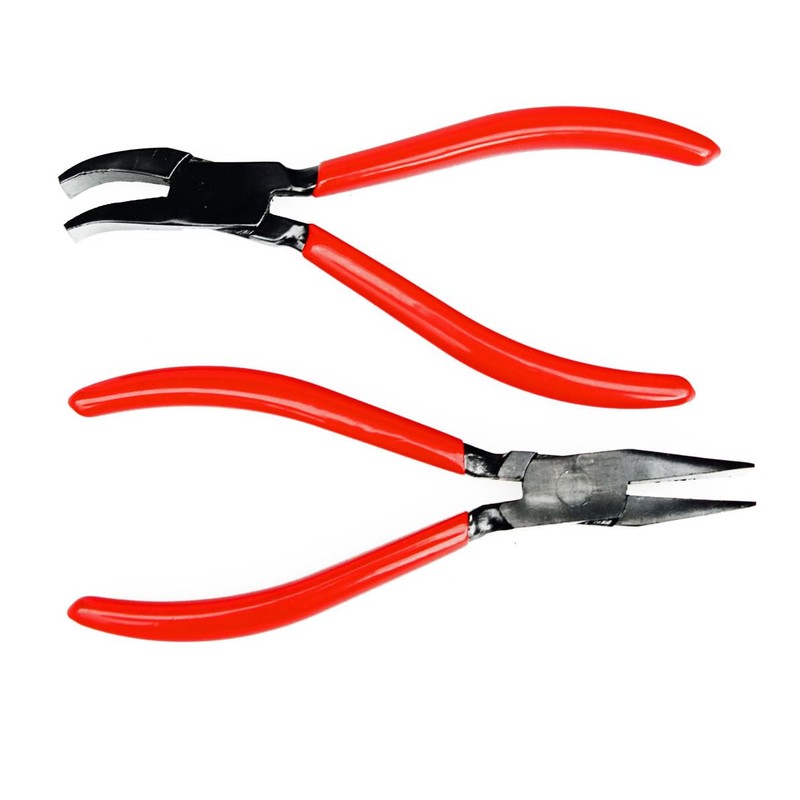 DAKL Set Mini Folding Pliers Light Straight + 45° Inserted