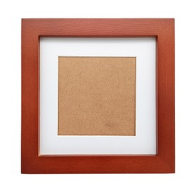 ZXT-parts Brown 6x6 Picture Frames with 4x4 Opening Mat.Brown 6x6 Square Photo Frame. Solid Wood, Perspex Panel, The Table or The Wall.Protective Film Must be Removed.