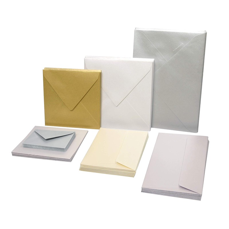 Clairefontaine 50083C Pack of 20 Envelopes Pollen, 165 x 165