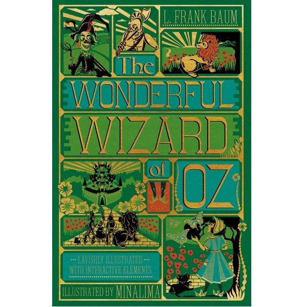 Harper Collins The Wonderful Wizard Of Oz: Illustrated with Interactive Elements