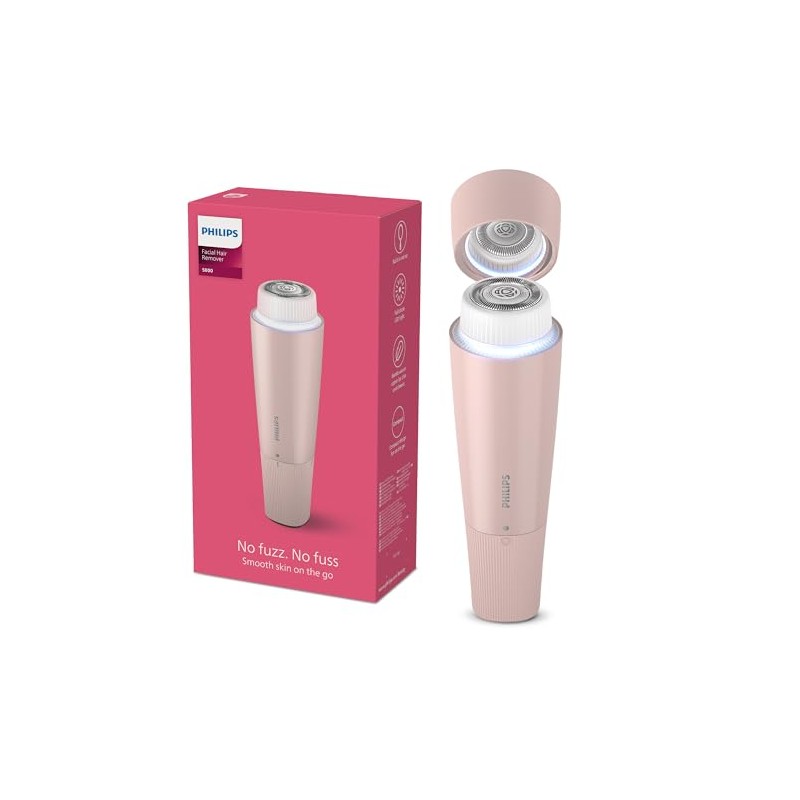 Philips Depiladora Facial Portátil Serie 5000 Para Mujer