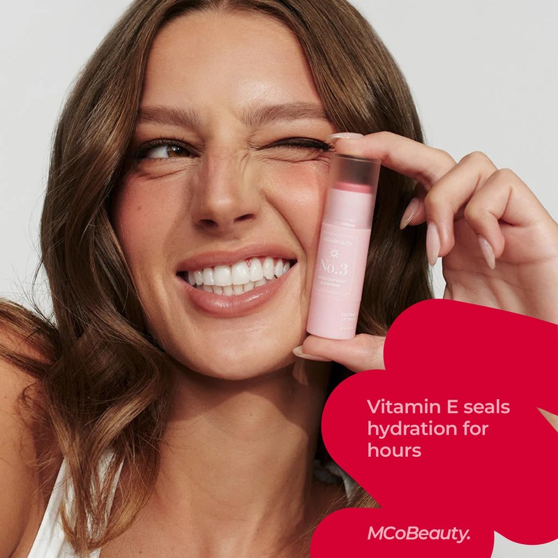 MCoBeauty Coconut Lip Balm - Dragonfruit & Jasmine Nourishing Tinted