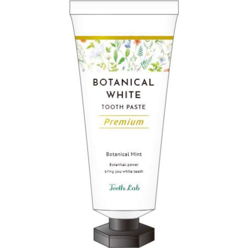 Teeth Lab Botanical White Premium 2.1 oz (60 g) Toothpaste,