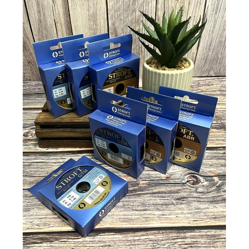 Stroft GTM Fishing Line 0.16mm 2 x 100 metre.