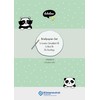 Panda Stationery Set for Children: 25 sheets DIN A5, liniert