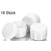 Kosmetex Empty 6ml Tin Containers Plastic Containers Creme Nail Lid,