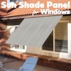 Alion Home Sun Shade Panel Privacy Screen with Grommets on