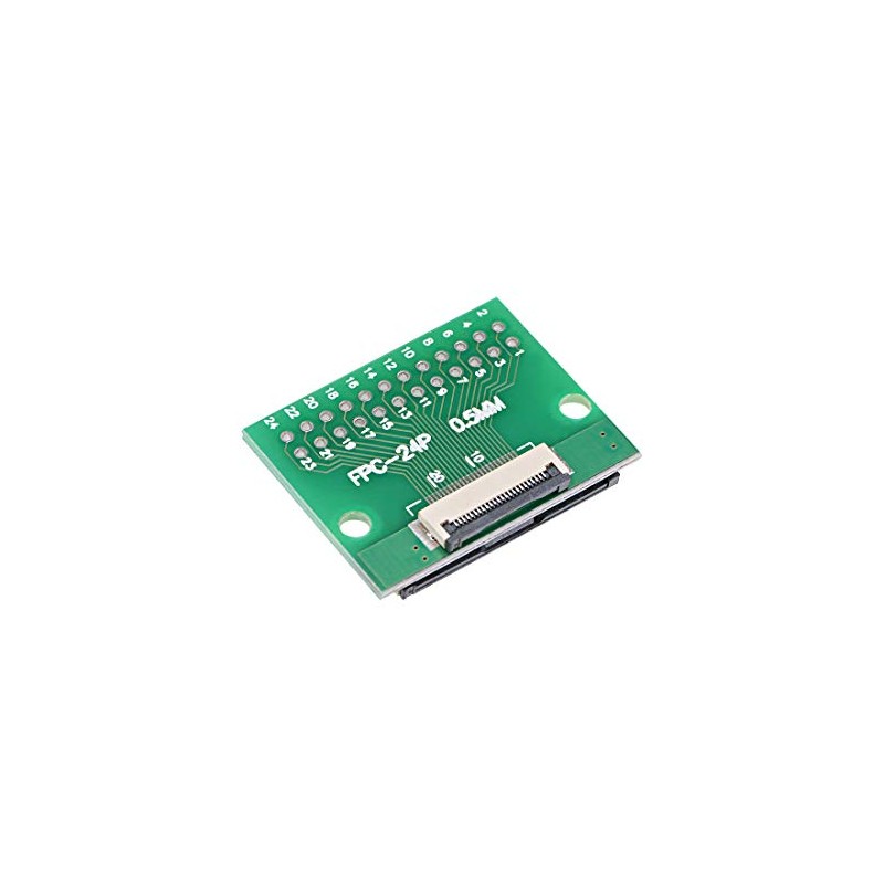 uxcell FFC FPC 24 Pin 0.5mm 1mm Pitch to DIP