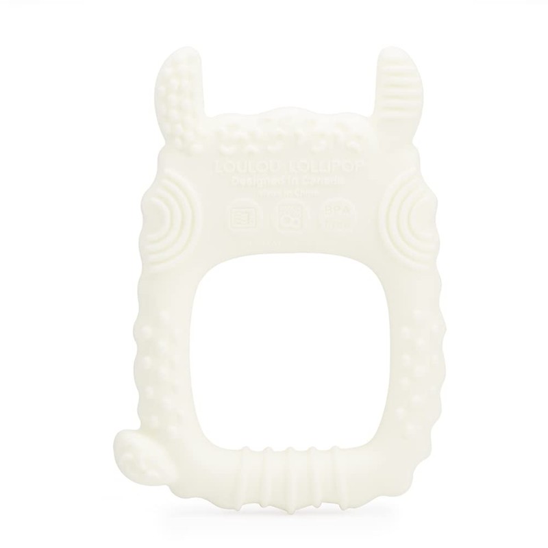 Loulou Lollipop Wild Silicone Baby Teether - Llama