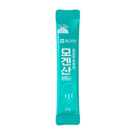 Chong Kun Dang, 1 box of 30 packets of 2g mint flavor from Mogen for a frustrating day (1 month supply), guaranteed arrival of propolis honey bellflower / 종근당 답답한 하루엔 모겐산 민트맛  2g 30포 1박스 (1개월분) 프로폴리스 꿀 도라지 도착보장