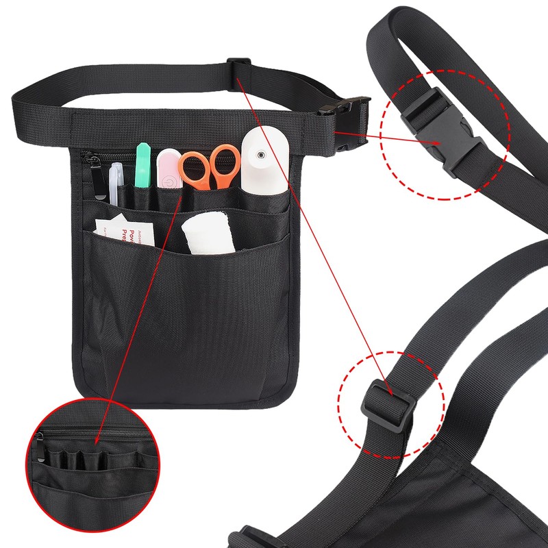 1 Fanny Pack, Adjustable Organizer, Multi-Pocket Fanny Pack, Small Accessories