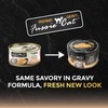 Fussie Cat Premium Tuna with Prawns in Gravy, 2.82oz can,