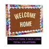 Letters for Bulletin Board, ABC Letters for Classroom Wall, Sticker