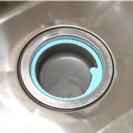 三栄 Faucet "Pastel Color Drain Garbage received" Kitchen Basket