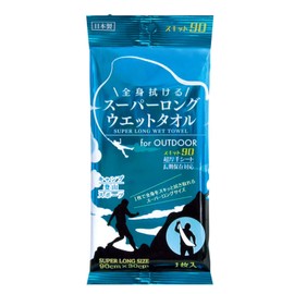 Nippon Dixie Body Wipe, Super Long Wet Towel, Skit 90, Sports, Sweat Wipe, Disaster Prevention, Made in Japan