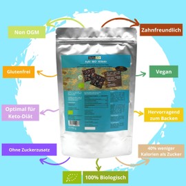 ZeroCal - Dalia Organic Xylitol Organic | From Organic Agriculture | 40% Less Calories | Tooth-Friendly | Ideal for Cooking and Baking, 750g