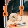 HPMAISON 17Pcs Countersink Drill Bit, Includes 5 Quick Change 8mm