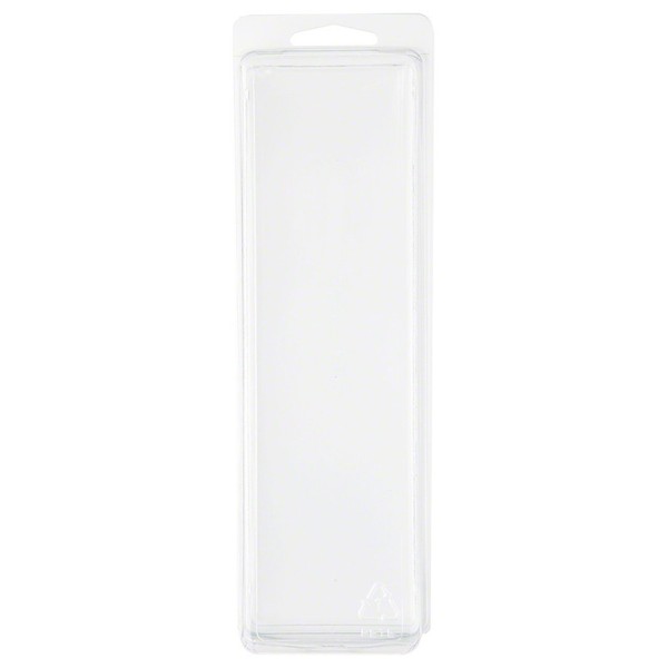 Collecting Warehouse Clear Plastic Clamshell Package/Storage Container, 7.88" H x 2.31" W x 1.75" D, Pack of 25