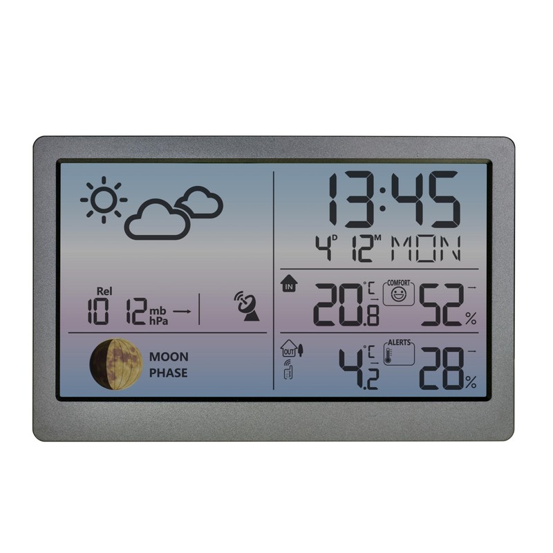 TFA Dostmann Luna Sky 35.1169 Wireless Digital Weather Station with