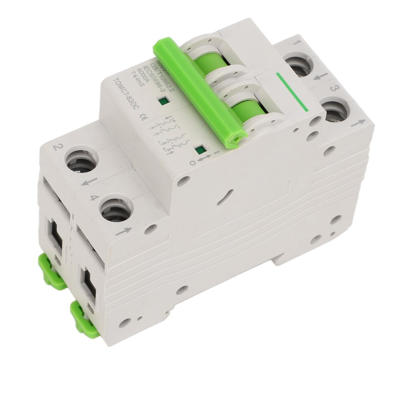 Solar PV System Circuit Breaker Miniature DC550V Thermal Magnetic Trip