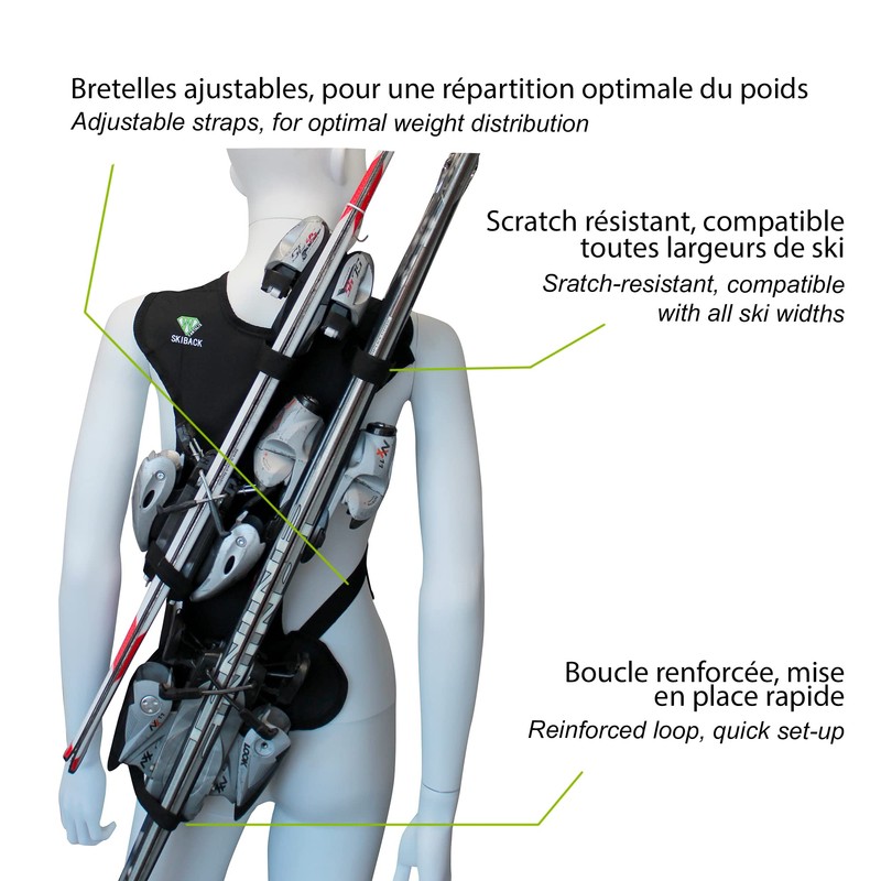 Wantalis - Skiback - A revolutionary product to carry your