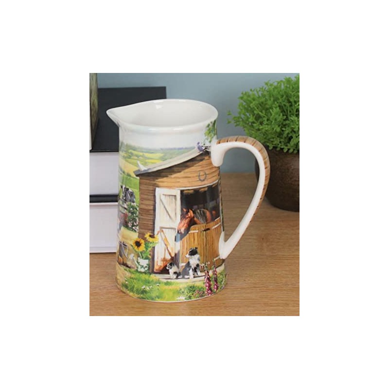 The Leonardo Collection LP94756 Ceramic Jug | Farmhouse design |