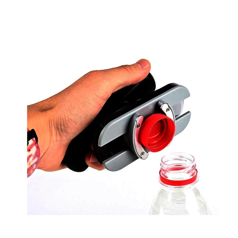 Jar Opener with T-Handle Grip, Adjustable Manual Can and Bottle