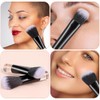 Brochas para Maquillaje, JASUVII 10 Makeup brush set+ 4 Puff,