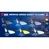 MCR Safety Glasses MP117 Silver Mirror Polycarbonate Lenses with UV