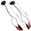 Ltvystore 9V Battery Snap with Alligator Clips, 20Pcs 9 Volts