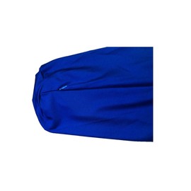 Bookishbunny Micro Bead Bolster Tube Pillow with Removable Cover - Squishy and Cool Fabric, Odorless Hypoallergenic, 12" x 7" (Cover Only, Blue)