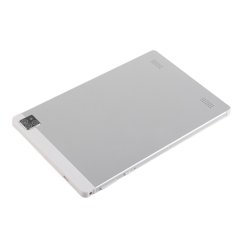 8in Tablet Silver Expandable 128GB Support Calls 4GB 64GB RAM