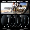 DioKiw 3PACK Sports Polarized Sunglasses for Men Cycling Running Fishing