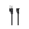 Monoprice 3-Prong Extension Cord - 6 Feet - Black (6