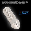 3 Pcs 0.4mm Nozzle M6 Thread High Thermal Conductivity Cr