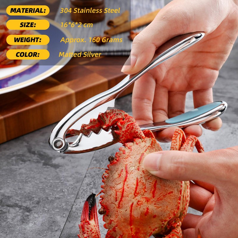 Tuofang Nutcracker Walnuts, Nutcracker, High-Quality Stainless Steel Nutcracker, Suitable for