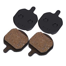Alomejor Pastillas de Freno para Bicicleta de Disco, Resina Semimetálica, Alta Resistencia y Frenado Suave, para Ciclismo Montaña, Ciudad y Carretera