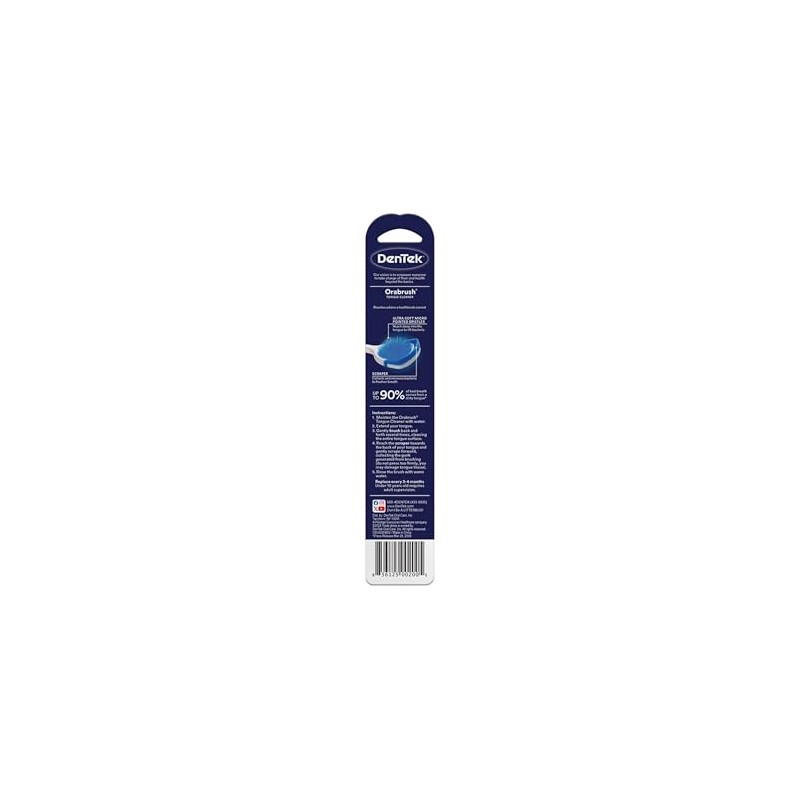 Orabrush Limpiador de lengua, 1 unidad (paquete de 6)