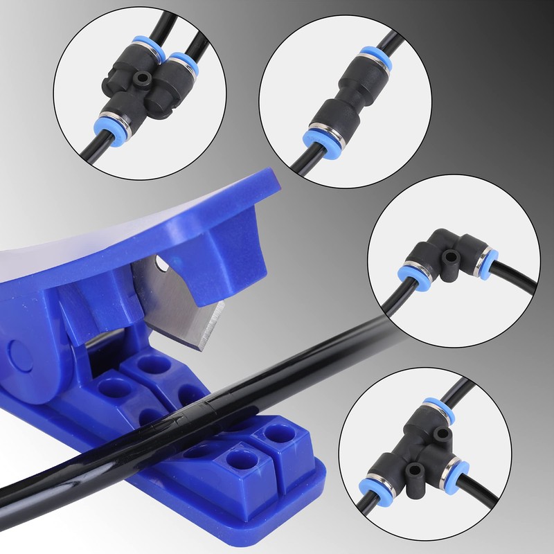 Hromee Air Line Tubing Kit, 5/32 Inch (3.97MM) OD x