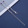 Aneneiceera Boho Crystal Evil Eye Anklet Bracelet Rhinestone Eye Ankle