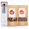 Loran Raspberry Strawberry Set, Raspberry 200 g & Strawberry 150