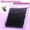Winifred Lashes Extension Kit Thick Lash Clusters Kit 100D Volume